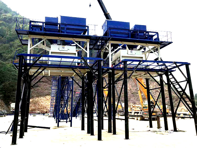 鄂州工程用混凝土攪拌站的建站步驟？攪拌站廠家科信梳理，請(qǐng)查看！
