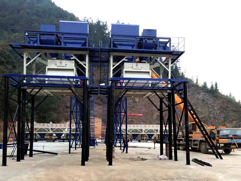 小型混凝土攪拌站，有3種布置方式，攪拌站廠家建站供應(yīng)！